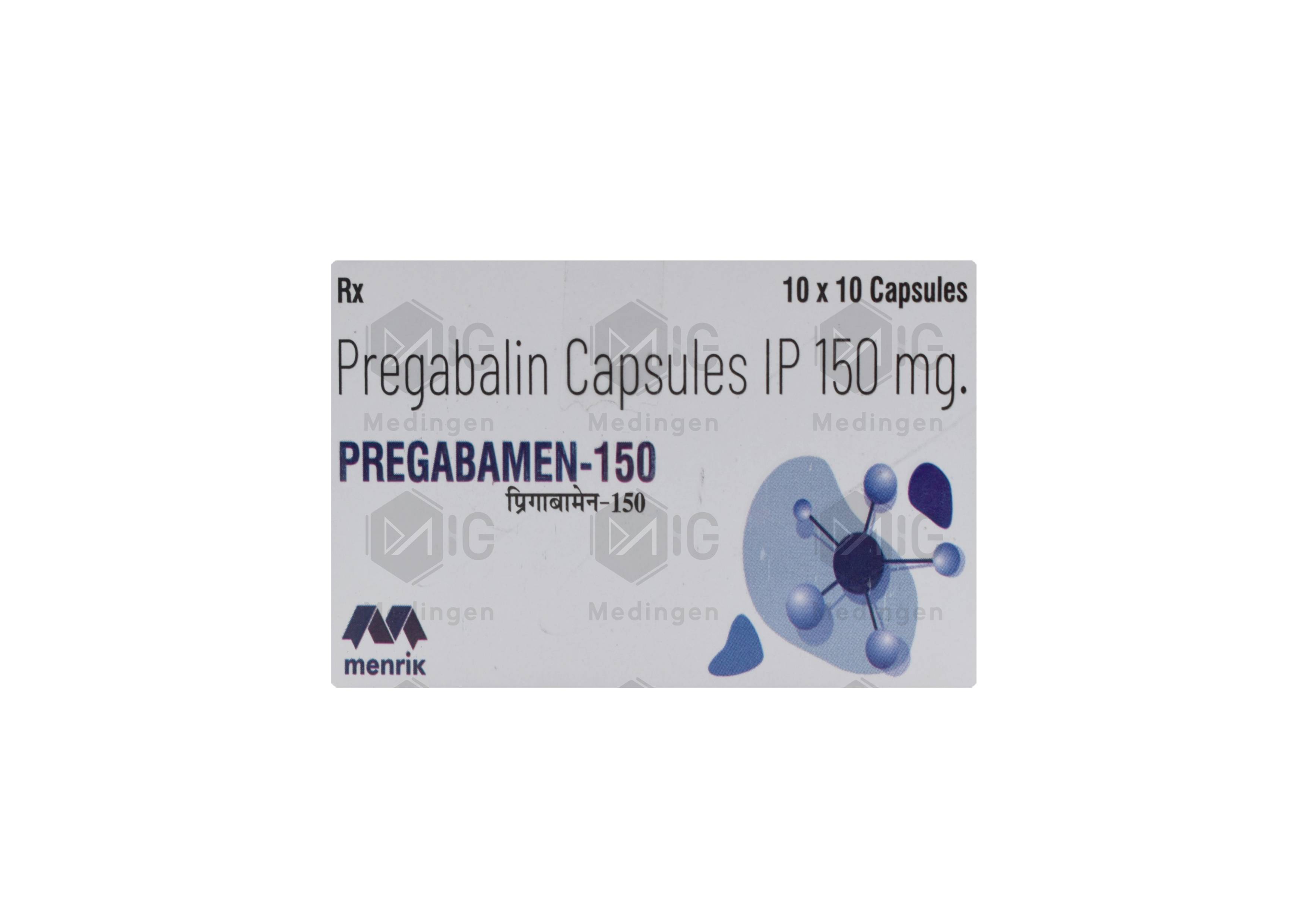 PREGABAMEN 150MG